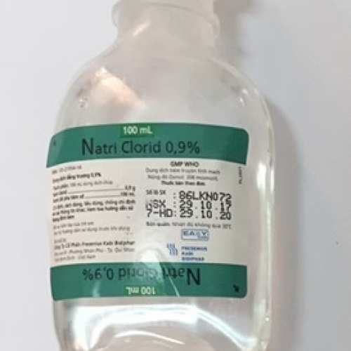 Natri Clorid 0,9% Fresenius Kabi Bidiphar (T/80C/100ml) (CHAI)