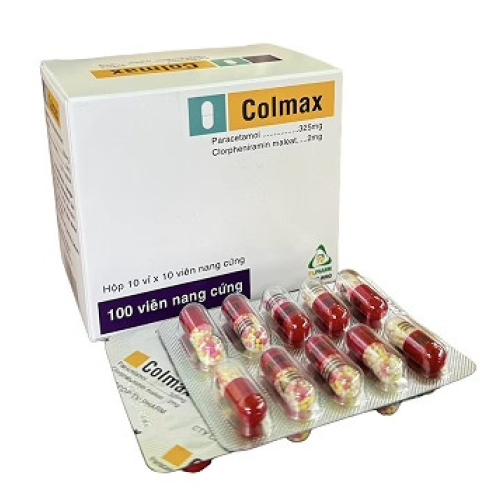 Colmax 325mg/2mg Tv.Pharm (H/100v) (HỘP)