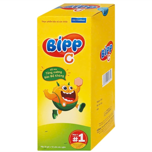 Kẹo Bipp C (T/18H/350g) DHG( (HỘP) (HỘP)