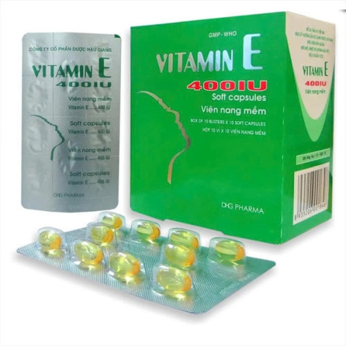 Vitamin E 400UI DHG (T/42H/100V) (HỘP)